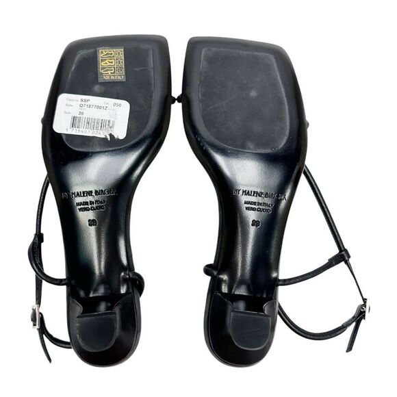 BY MALENE BIRGER Tevi Black Padded Sandals - Picture 6 of 6